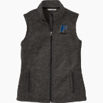 FRANKLIN COMMUNITY HIGH SCHOOL GRIZZLY CUBS <span class="pdp-name-mascot">FRANKLIN GRIZZLY CUBS</span> Port Authority Women's Sweater Fleece Vest Front Thumbnail