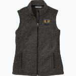 TROUP HIGH SCHOOL TIGERS <span class="pdp-name-mascot">TROUP TIGERS</span> Port Authority Women's Sweater Fleece Vest Front Thumbnail