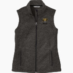 PRAIRIE GROVE HIGH SCHOOL TIGERS <span class="pdp-name-mascot">PRAIRIE GROVE TIGERS</span> Port Authority Women's Sweater Fleece Vest Front Thumbnail