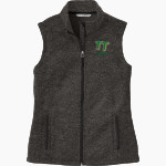 Triplett Tech <span class="pdp-name-mascot">Triplett Business and Technical Institute</span> Port Authority Women's Sweater Fleece Vest Front Thumbnail