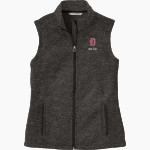 Dunedin Falcons Port Authority Women's Sweater Fleece Vest Front Thumbnail