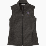 OLENTANGY ORANGE PIONEERS <span class="pdp-name-mascot">OLENTANGY ORANGE PIONEERS</span> Port Authority Women's Sweater Fleece Vest Front Thumbnail