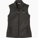 Bay College Norse <span class="pdp-name-mascot">Bay College Norse</span> Port Authority Women's Sweater Fleece Vest Front Thumbnail