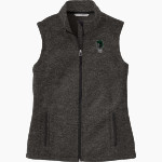 Franklin Classical School Knights Online Store Port Authority Women's Sweater Fleece Vest Front Thumbnail