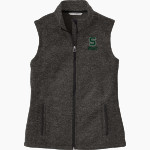 Stuart Tartans Port Authority Women's Sweater Fleece Vest Front Thumbnail