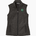 St. Mary's Dragons Port Authority Women's Sweater Fleece Vest Front Thumbnail