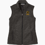 LYNNWOOD HIGH SCHOOL ROYALS <span class="pdp-name-mascot">LYNNWOOD ROYALS</span> Port Authority Women's Sweater Fleece Vest Front Thumbnail
