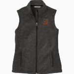 OAKLAND-CRAIG HIGH SCHOOL KNIGHTS <span class="pdp-name-mascot">OAKLAND - CRAIG KNIGHTS</span> Port Authority Women's Sweater Fleece Vest Front Thumbnail