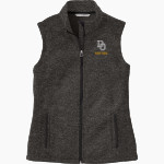 Del Oro Golden Eagles <span class="pdp-name-mascot">Del Oro High School</span> Port Authority Women's Sweater Fleece Vest Front Thumbnail
