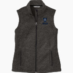 SAINT JOHN HERALDS <span class="pdp-name-mascot">SAINT JOHN HERALDS</span> Port Authority Women's Sweater Fleece Vest Front Thumbnail