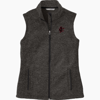 Port Authority Women's Sweater Fleece Vest