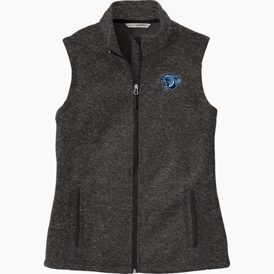 ALL SAINTS CATHOLIC HIGH SCHOOL COUGARS <span class="pdp-name-mascot">ALL SAINTS COUGARS</span> Port Authority Women's Sweater Fleece Vest