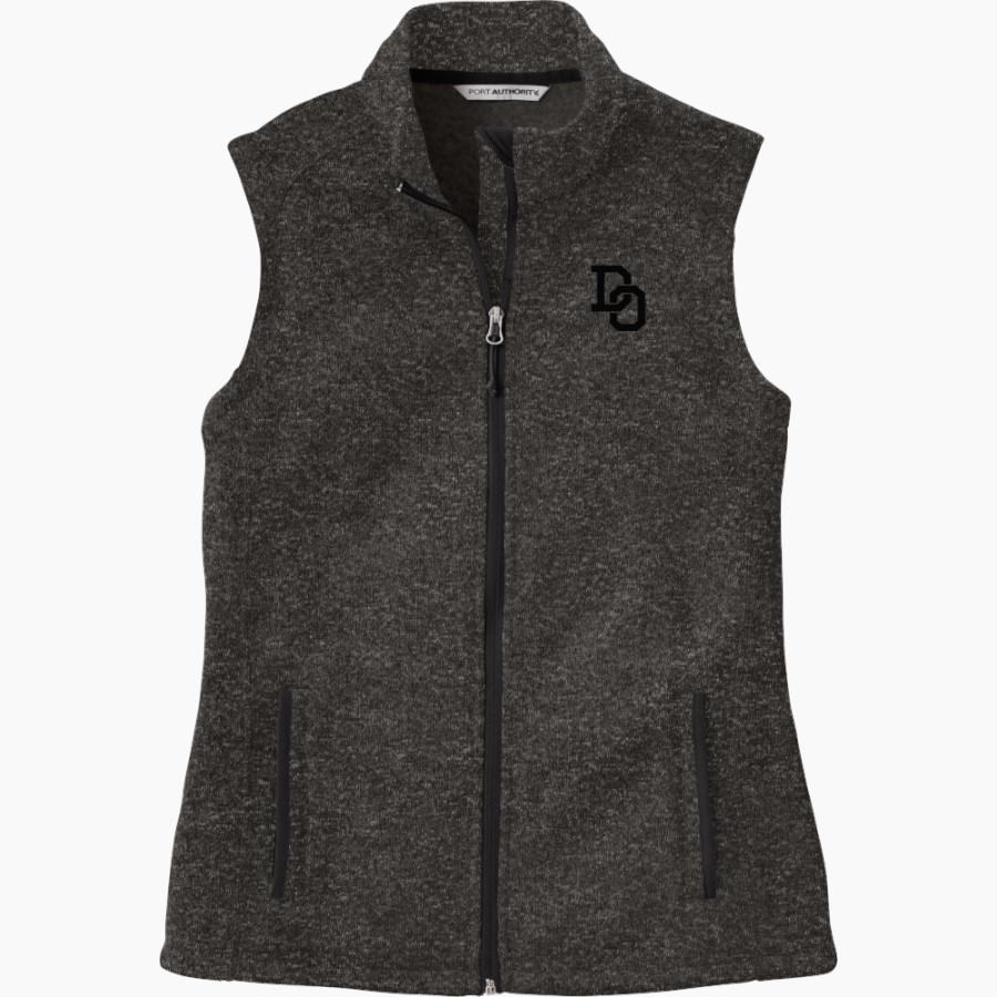 Del Oro Golden Eagles Port Authority Women's Sweater Fleece Vest