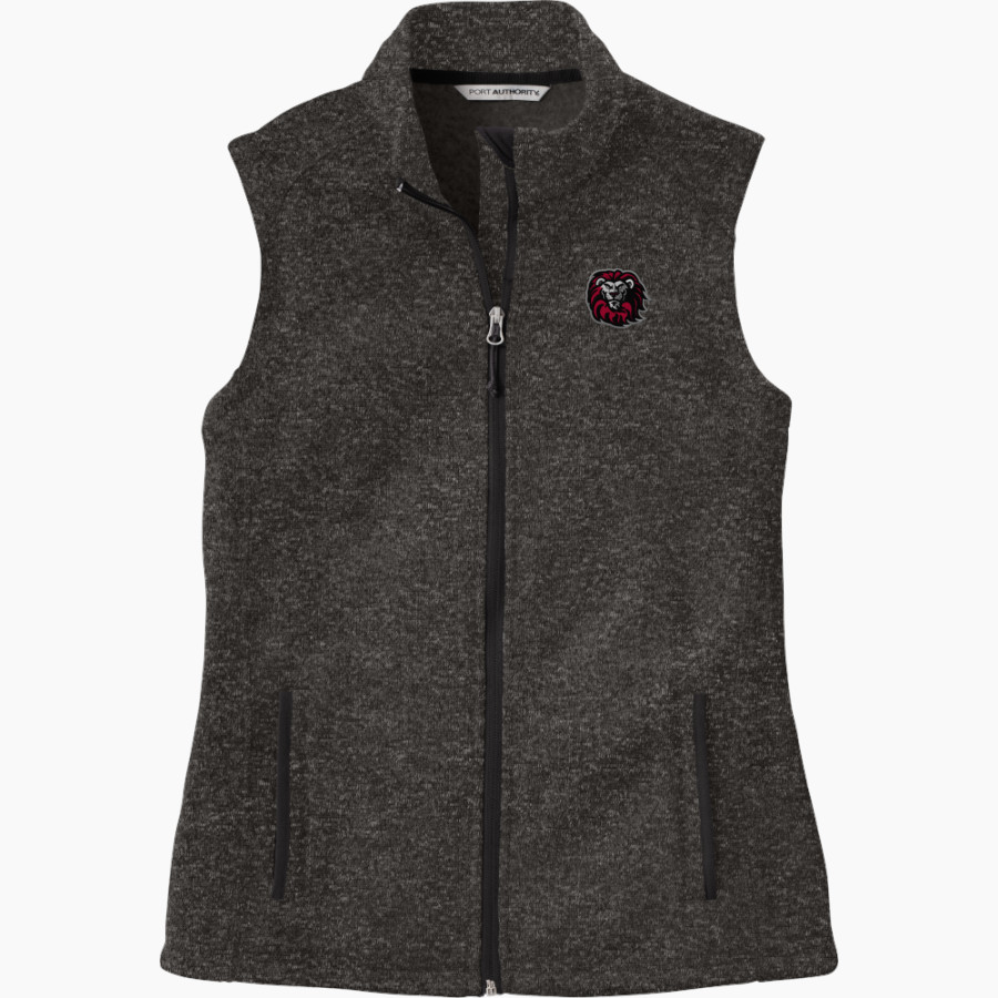 Gospel Light Lions <span class="pdp-name-mascot">Gospel Light Lions</span> Port Authority Women's Sweater Fleece Vest