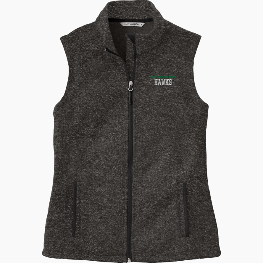 Mount Alvernia Academy Hawks <span class="pdp-name-mascot">Mount Alvernia Academy Hawks</span> Port Authority Women's Sweater Fleece Vest
