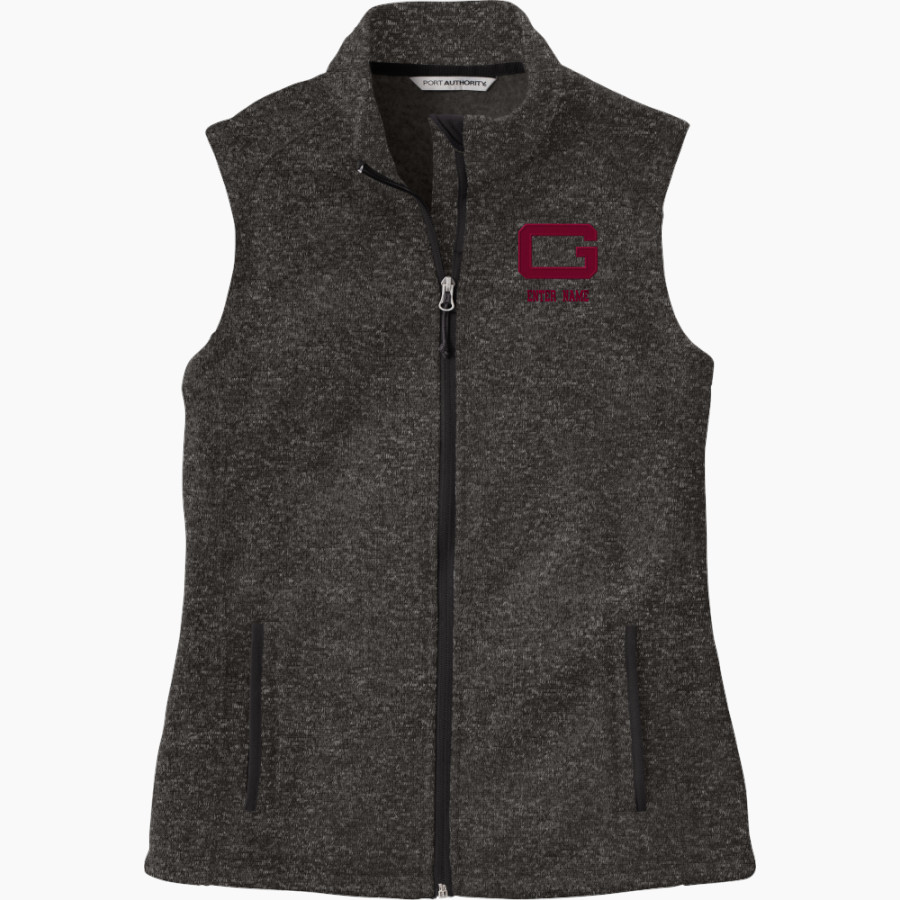 Guilford College Quakers <span class="pdp-name-mascot">GUILFORD COLLEGE Quakers</span> Port Authority Women's Sweater Fleece Vest