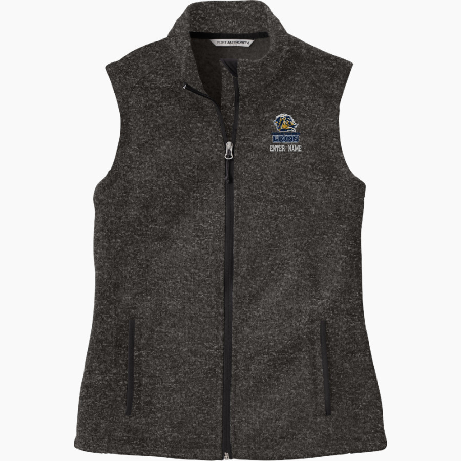 Cristo Rey Fort Worth Lions Port Authority Women's Sweater Fleece Vest