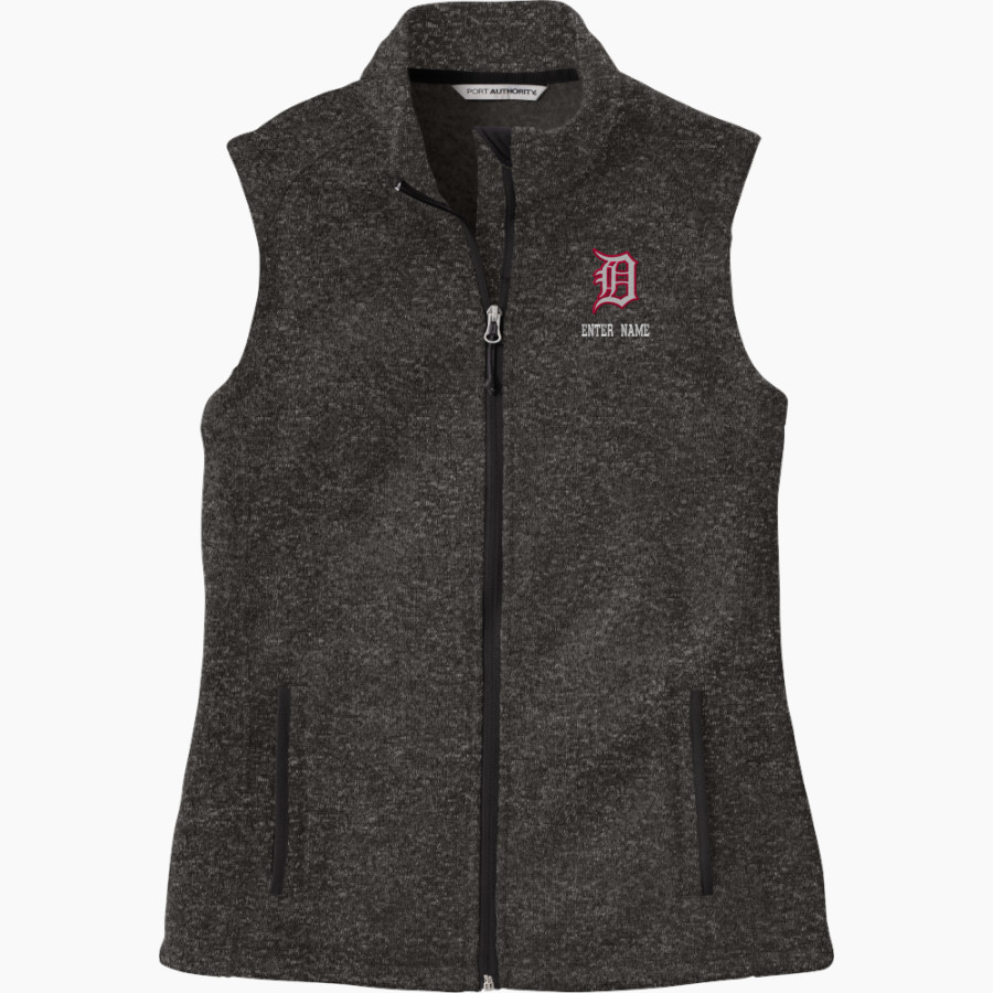 Dunedin Falcons Port Authority Women's Sweater Fleece Vest