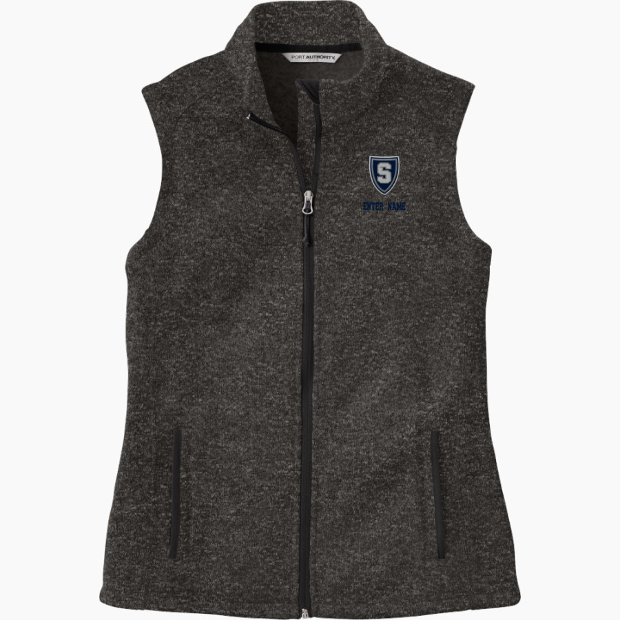 STAUNTON HIGH SCHOOL STORM <span class="pdp-name-mascot">STORM STORM</span> Port Authority Women's Sweater Fleece Vest
