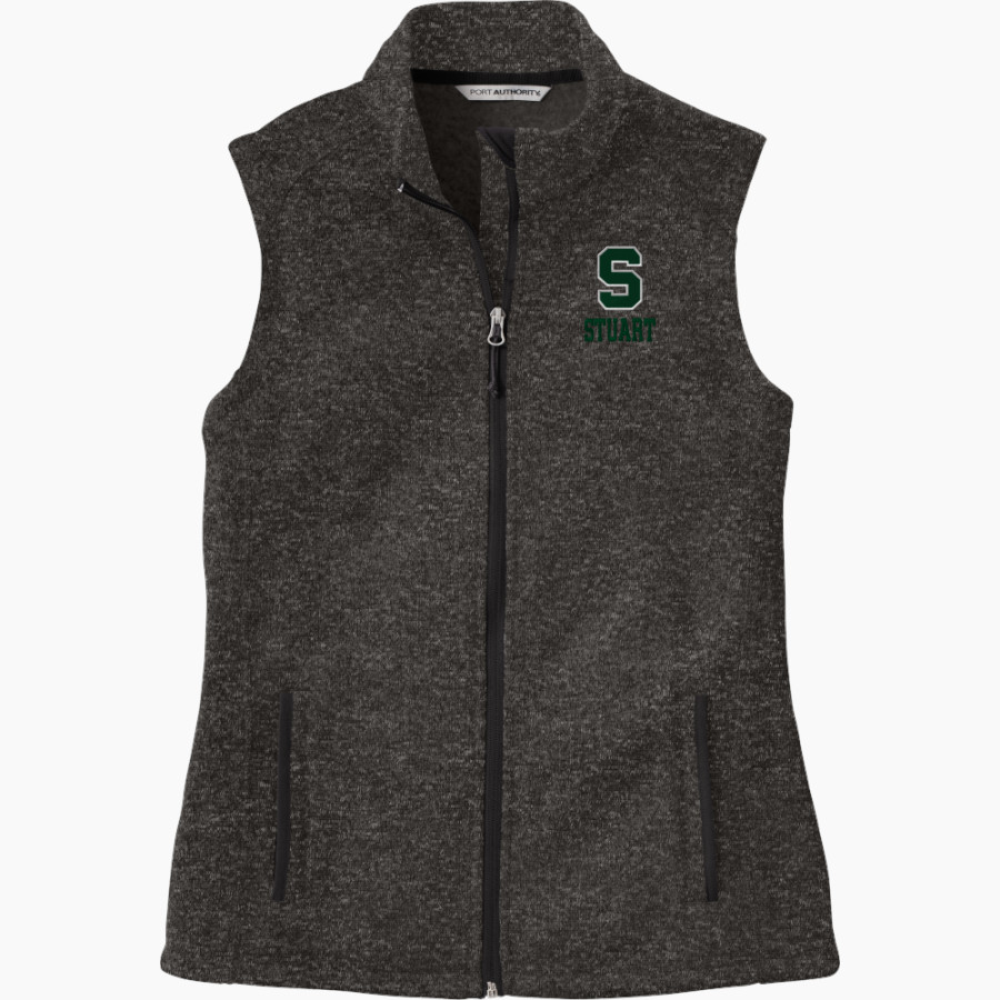 Stuart Tartans Port Authority Women's Sweater Fleece Vest
