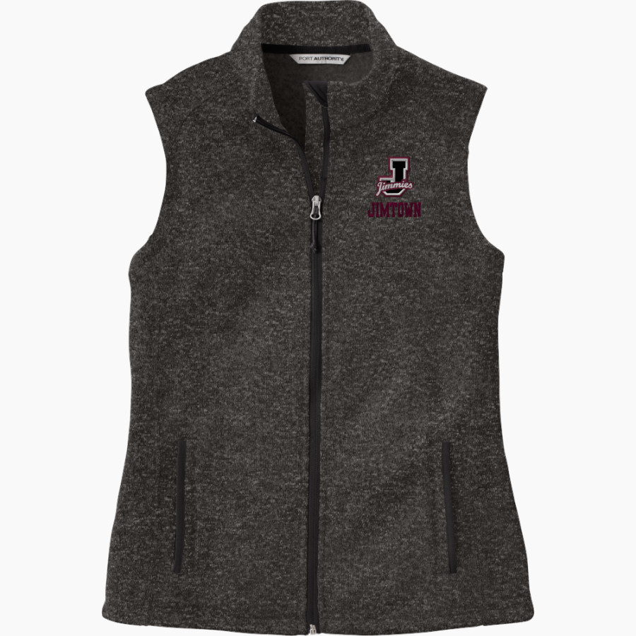 Jimtown Jimmies <span class="pdp-name-mascot">Jimtown Jimmies</span> Port Authority Women's Sweater Fleece Vest