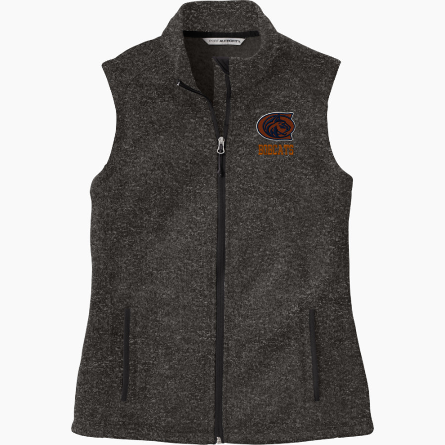 Cienega Bobcats Port Authority Women's Sweater Fleece Vest