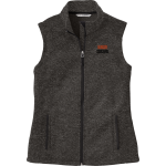 Ainger Cougars <span class="pdp-name-mascot">Ainger Cougars</span> Port Authority Women's Sweater Fleece Vest Front Thumbnail