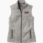 Mash Athletics <span class="pdp-name-mascot">Minnesota Mash Baseball Club</span> Port Authority Women's Sweater Fleece Vest Front Thumbnail