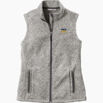 FRANKLIN HIGH SCHOOL WARRIORS Port Authority Women's Sweater Fleece Vest Front Thumbnail