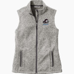 Perspectives Warriors Port Authority Women's Sweater Fleece Vest Front Thumbnail