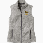 Worth Rams <span class="pdp-name-mascot">Worth Rams</span> Port Authority Women's Sweater Fleece Vest Front Thumbnail