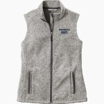 Trinity College Bantams The Official Online Store <span class="pdp-name-mascot">Trinity Bantams</span> Port Authority Women's Sweater Fleece Vest Front Thumbnail