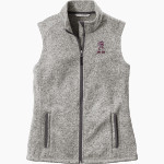 LONG BEACH HIGH SCHOOL BEARCATS <span class="pdp-name-mascot">LONG BEACH BEARCATS</span> Port Authority Women's Sweater Fleece Vest Front Thumbnail