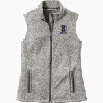 HAYWOOD TOMCATS ONLINE STORE <span class="pdp-name-mascot">HAYWOOD TOMCATS</span> Port Authority Women's Sweater Fleece Vest Front Thumbnail