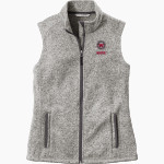WAKEFIELD HIGH SCHOOL WARRIORS <span class="pdp-name-mascot">WAKEFIELD WARRIORS</span> Port Authority Women's Sweater Fleece Vest Front Thumbnail