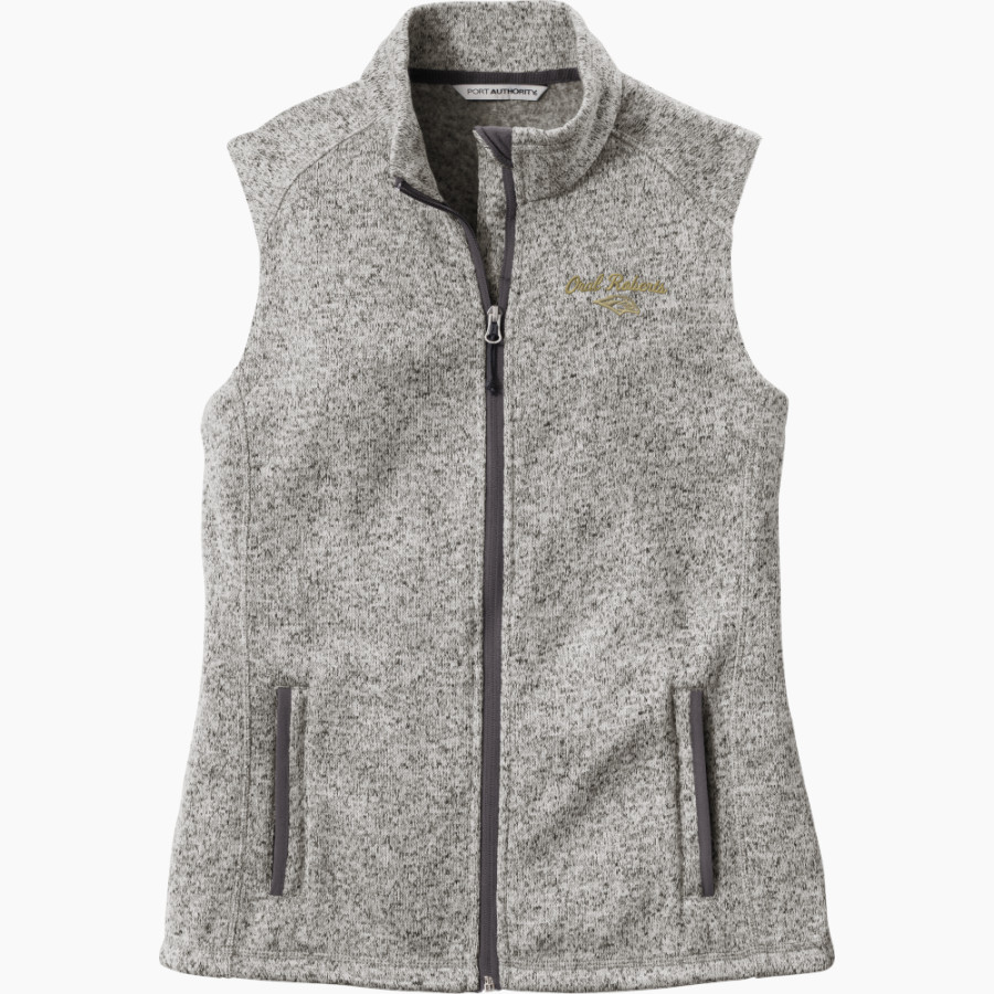 Oral Roberts Golden Eagles <span class="pdp-name-mascot">Oral Roberts Golden Eagles</span> Port Authority Women's Sweater Fleece Vest