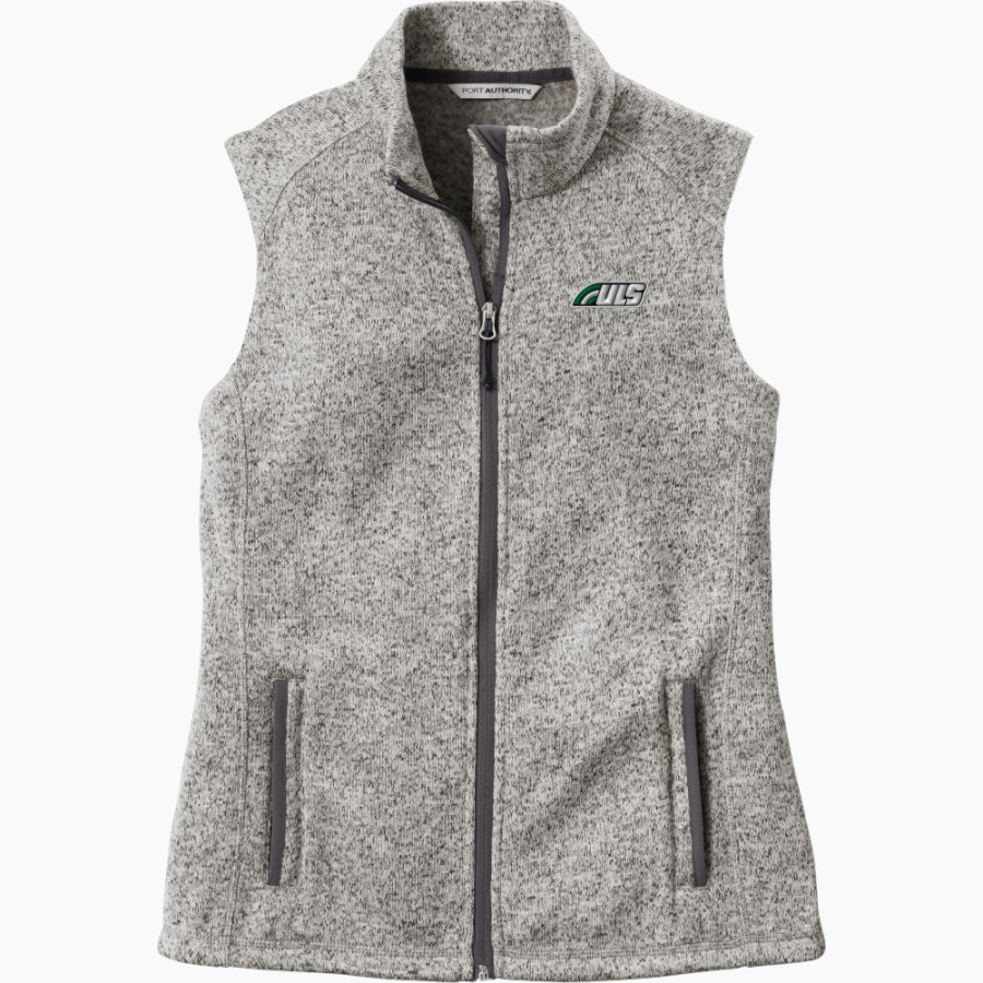 ULS Jr. Bows Port Authority Women's Sweater Fleece Vest