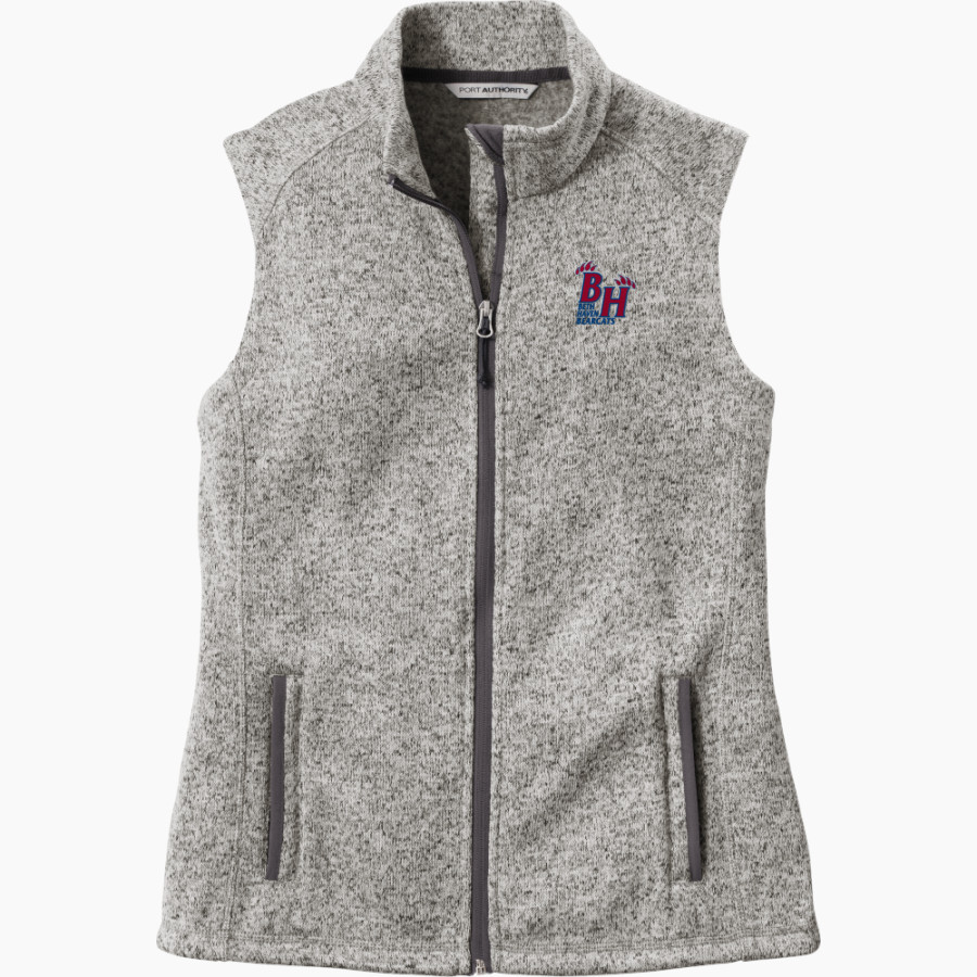 BETH HAVEN CHRISTIAN School Online Apparel Store Port Authority Women's Sweater Fleece Vest