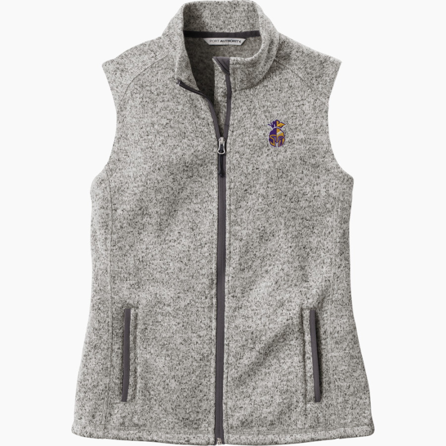 SEBEKA HIGH SCHOOL Trojans Online Store <span class="pdp-name-mascot">SEBEKA TROJANS</span> Port Authority Women's Sweater Fleece Vest