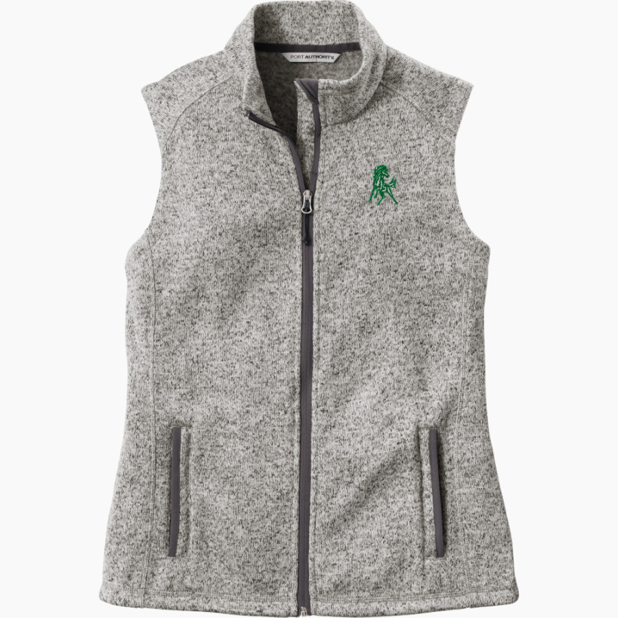 MORIARTY HIGH SCHOOL PINTOS Port Authority Women's Sweater Fleece Vest