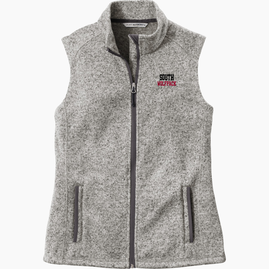 South Fort Myers Wolfpack Port Authority Women's Sweater Fleece Vest