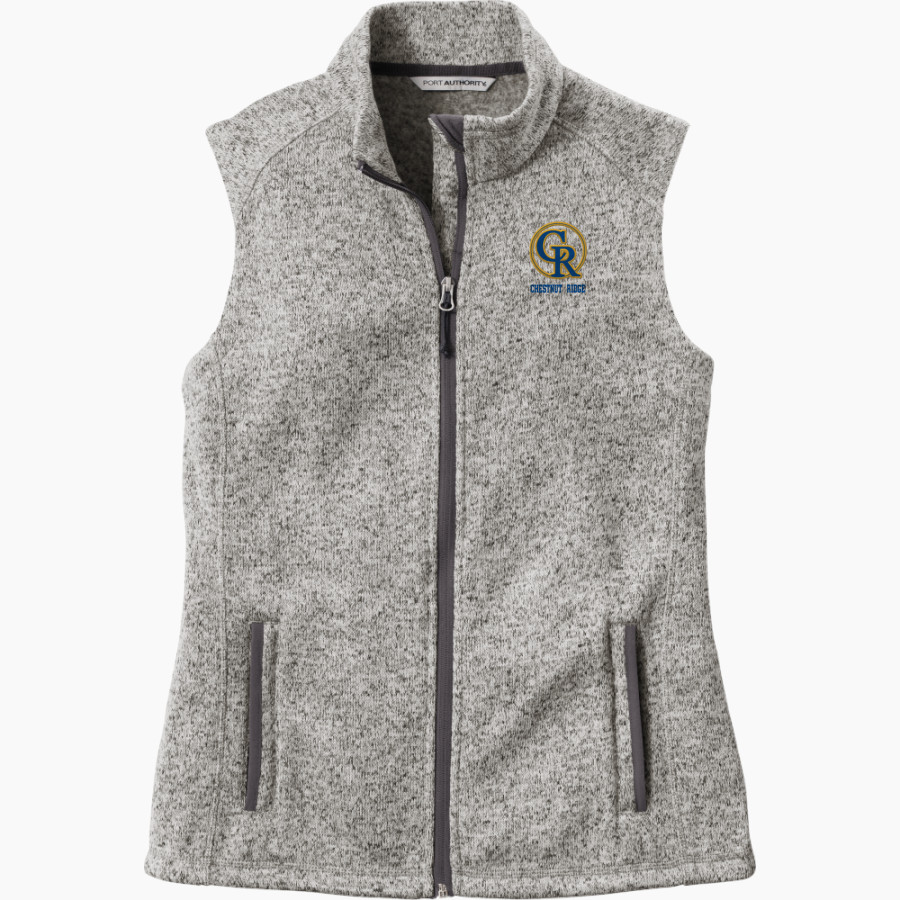 CHESTNUT RIDGE HIGH SCHOOL LIONS <span class="pdp-name-mascot">CHESTNUT RIDGE LIONS</span> Port Authority Women's Sweater Fleece Vest