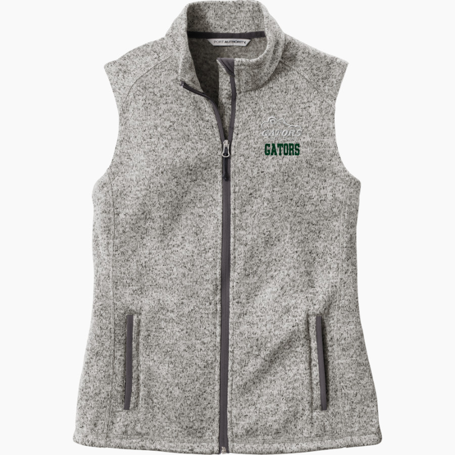 Notre Dame Gators <span class="pdp-name-mascot">Notre Dame Academy Gators</span> Port Authority Women's Sweater Fleece Vest