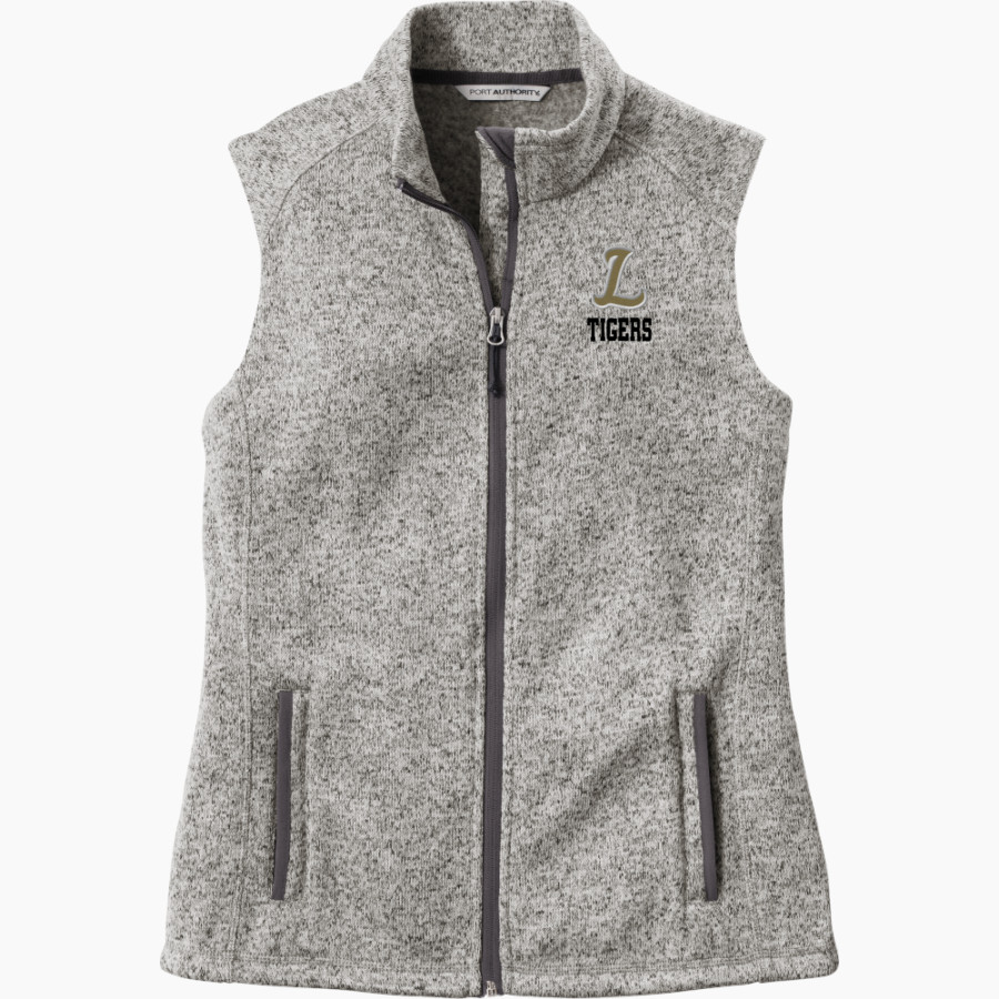 Lebanon Tigers <span class="pdp-name-mascot">Lebanon Tigers</span> Port Authority Women's Sweater Fleece Vest