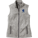 Imlay City Spartans <span class="pdp-name-mascot">Imlay City Spartans</span> Port Authority Women's Sweater Fleece Vest Front Thumbnail