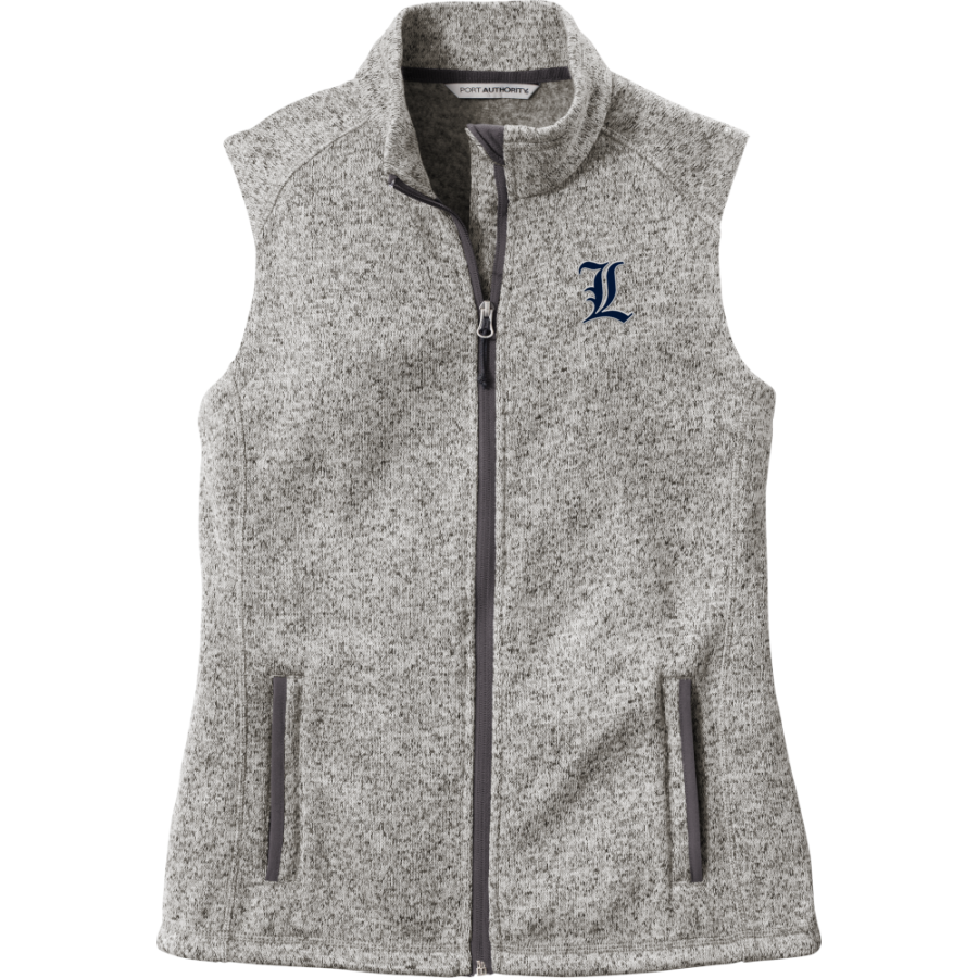 LOCKLAND HIGH SCHOOL PANTHERS <span class="pdp-name-mascot">LOCKLAND PANTHERS</span> Port Authority Women's Sweater Fleece Vest
