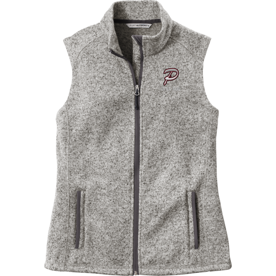 Pulaski Red Raiders <span class="pdp-name-mascot">Pulaski Red Reaiders</span> Port Authority Women's Sweater Fleece Vest