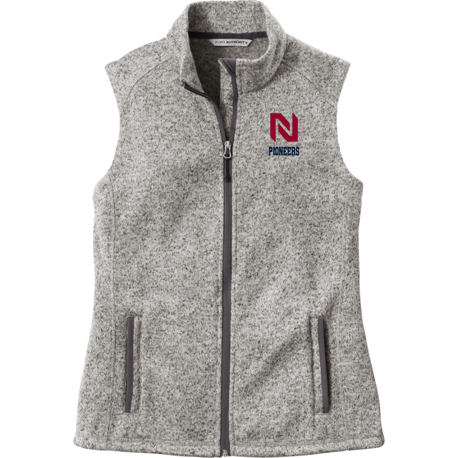 NORTHLAND Pioneers <span class="pdp-name-mascot">NORTHLAND PIONEERS STORE</span> Port Authority Women's Sweater Fleece Vest