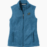 REAGAN COUNTY HIGH SCHOOL OWLS <span class="pdp-name-mascot">REAGAN COUNTY OWLS</span> Port Authority Women's Sweater Fleece Vest Front Thumbnail