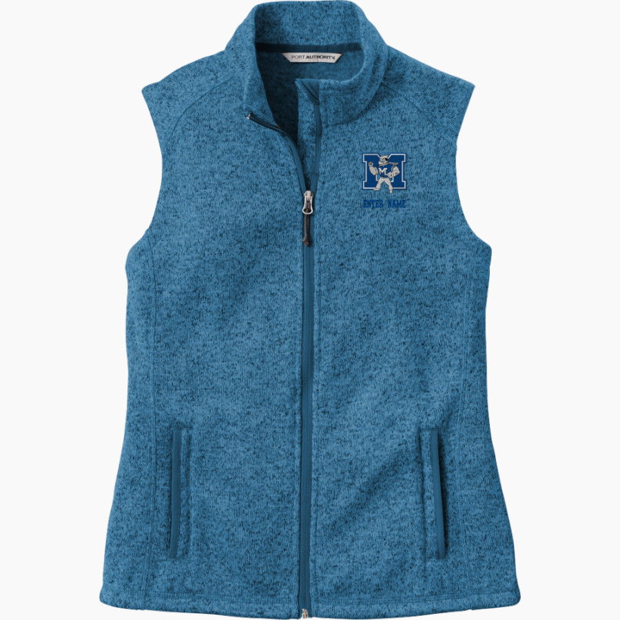 MIDVIEW MIDDIES #wearemidview Port Authority Women's Sweater Fleece Vest